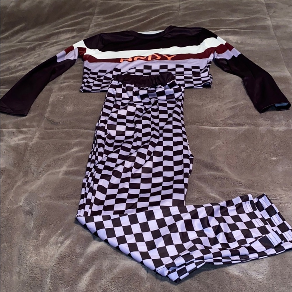 🔥Body trendy plaid sexy two-piece set.🔥 - Picture 3 of 5